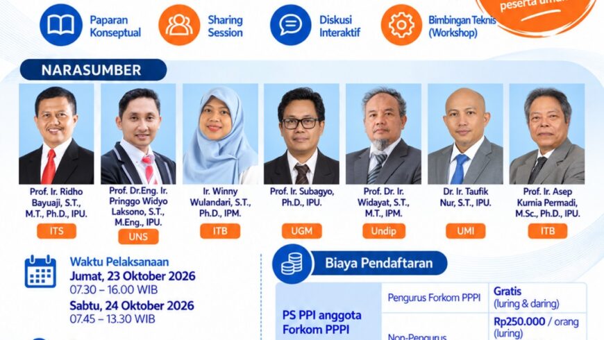 Workshop Penjaminan Mutu dan Akreditasi PS PPI 2026
